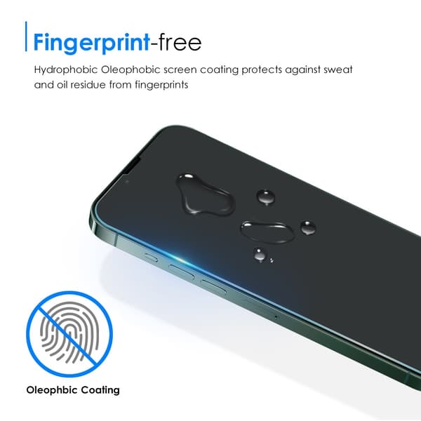 [2-PACK] Härdat Glas Skärmskydd iPhone 14 Pro Max - Clear