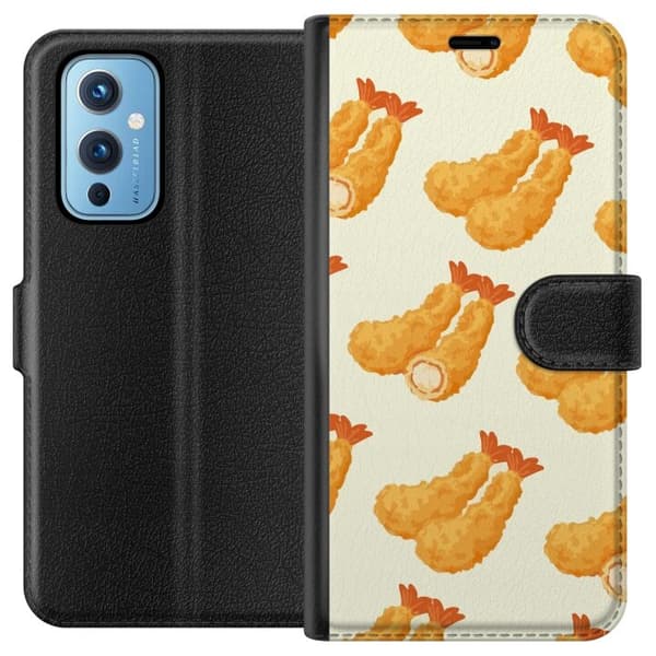 OnePlus 9 tegnebogsetui med rejer