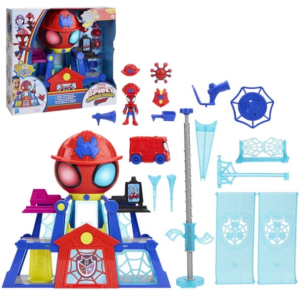 MARVEL SM and AF Rescue Webs Webquarters
