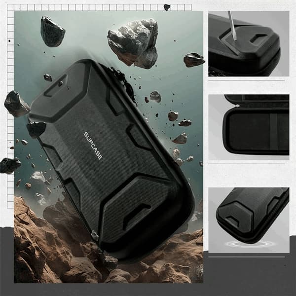 SupCase Nintendo Switch 2 Fodral Carrying Plus - Svart