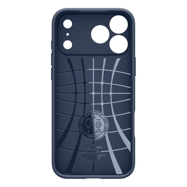 Spigen telefontaske til iPhone 17 Pro Max Liquid Air - Navy