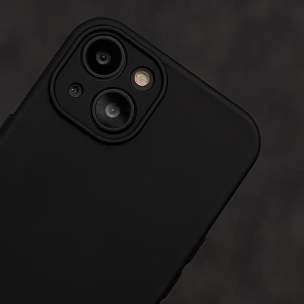 Mobilcover til Galaxy S25 Edge Silikone - Sort