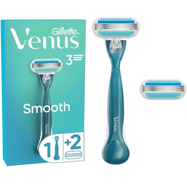 Gillette Razor Smooth + 2 stk barberblade