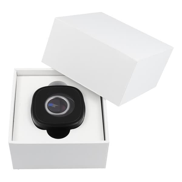Smart Ring med Opladningsboks - Størrelse (15.4mm) - Sort