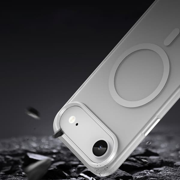 Mobilskal till iPhone Air MagSafe Abrasive - Matte Vit