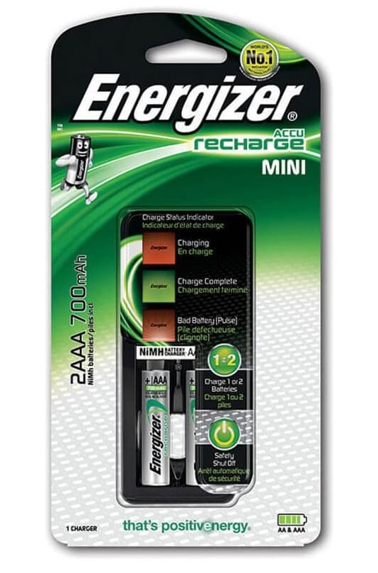 ENERGIZER Laturi Mini 2x AAA 700mAh