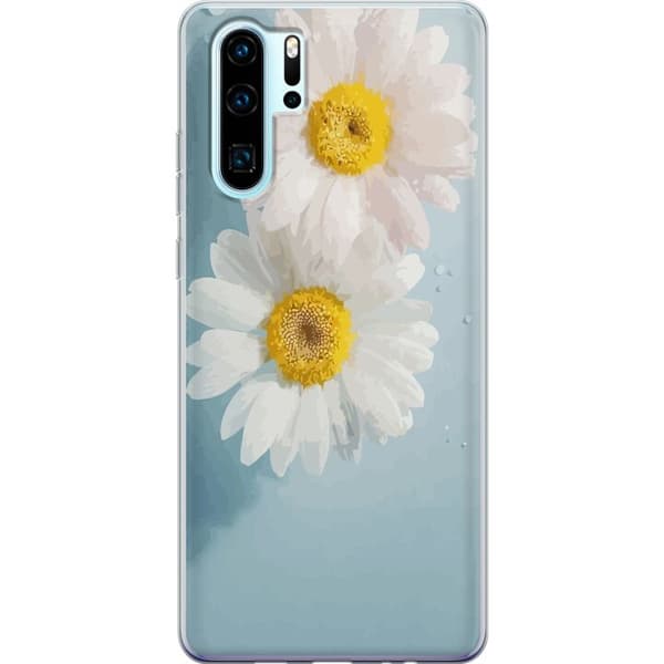 Mobiletui til Huawei P30 Pro med sommerblomster