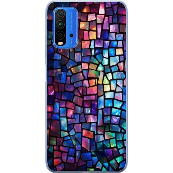 Telefontaske til Xiaomi Redmi Note 9 4G med Disco