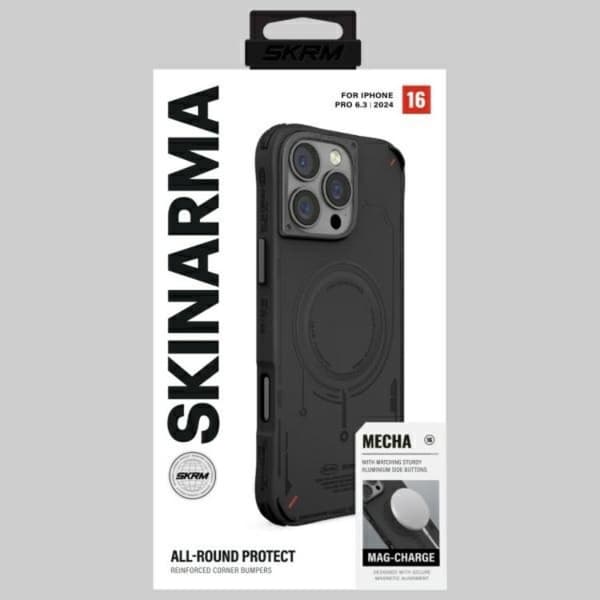 Skinarma Telefontaske til iPhone 16 Pro Max MagSafe Mecha - Sort