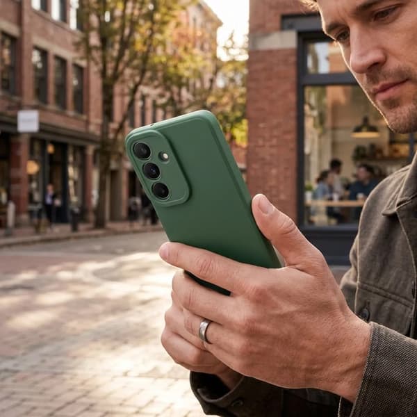 Mobilskal För Galaxy S26 Matte 2.0 - Mörkgrön