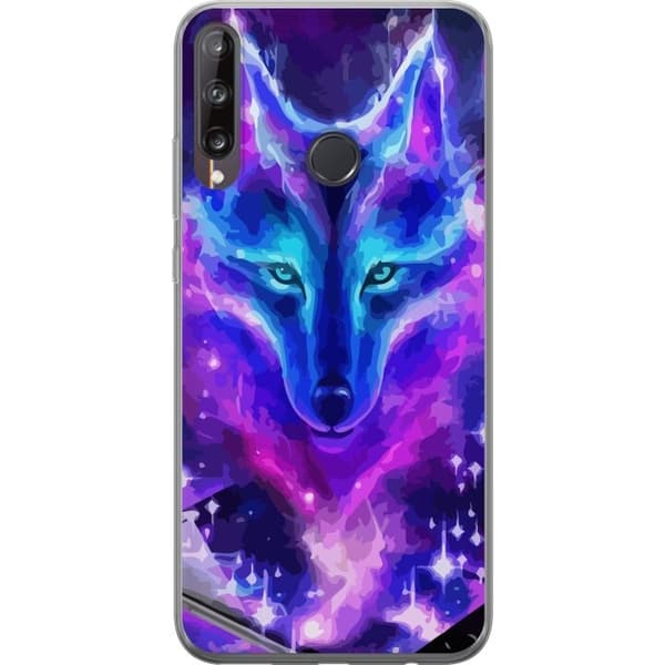Mobilskal till Huawei P40 lite E med Neon Varg