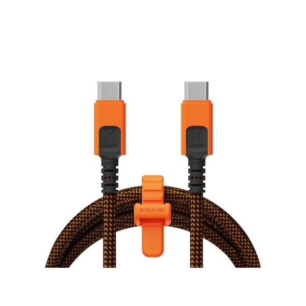 Xtorm Xtreme USB-C/C PD -kaapeli 100W 1.5m Musta