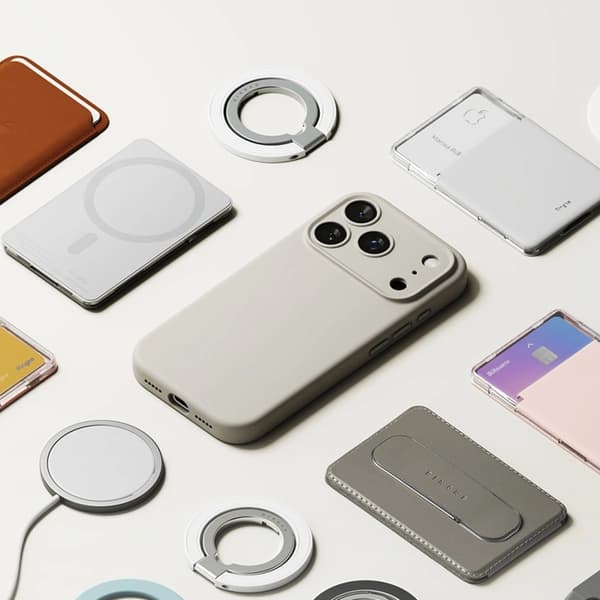 Tech-Protect telefontaske til iPhone 17 Pro Magsafe magnetisk silikone - sten