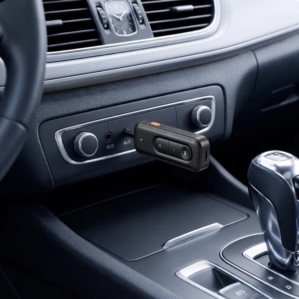Tech-Protect AUX Adapter Bluetooth 6.0 Ultraboost AU03 - Svart