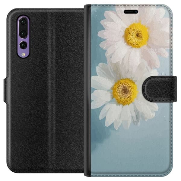 Plånboksfodral till Huawei P20 Pro med Sommarblommor