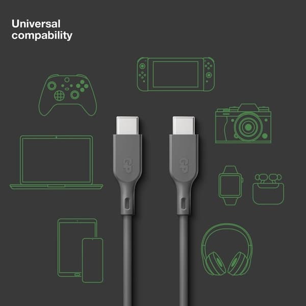 GP Kabel USB-C Till USB-C 100W CC2P 2m