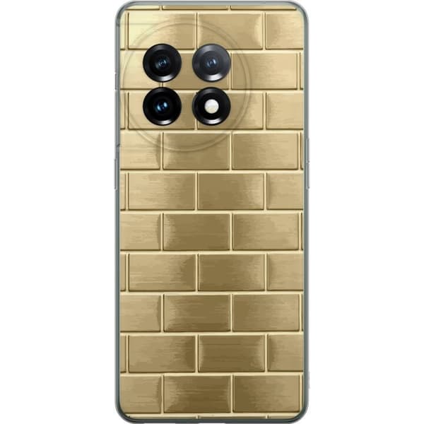 Mobilskal till OnePlus 11 med Gyllene Murstenar