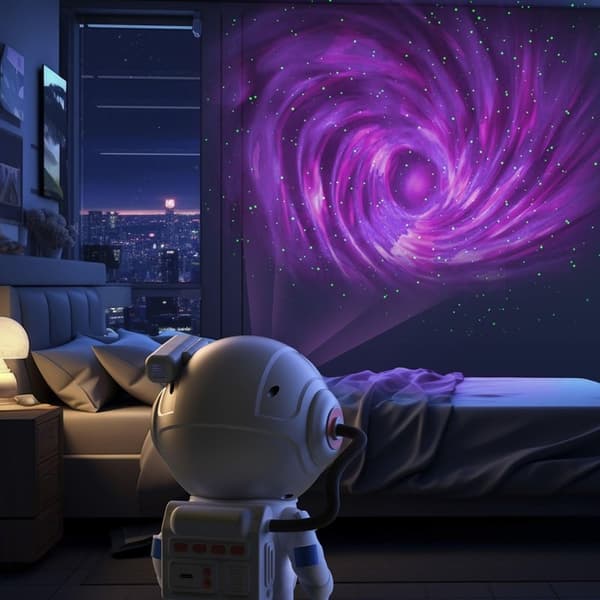 MOB Projektor Stellar Light Space Silver Astronaut