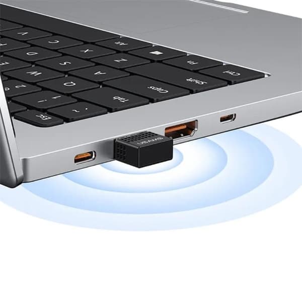 USAMS USB-Bluetooth-sovitin - Musta