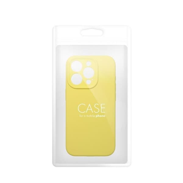 Mobilskal till iPhone 16 Plus Silikon 2mm - Citron