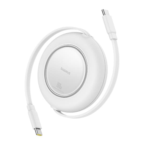 Baseus Udtrækkeligt USB-C til USB-C 100W Kabel 2m Free2Pull Mini
