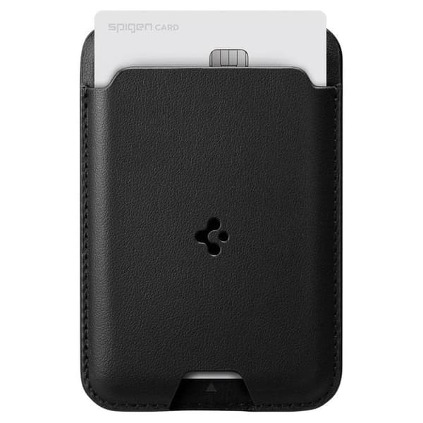 Spigen Valentinus Magsafe Universal Magnetkortholder - Sort