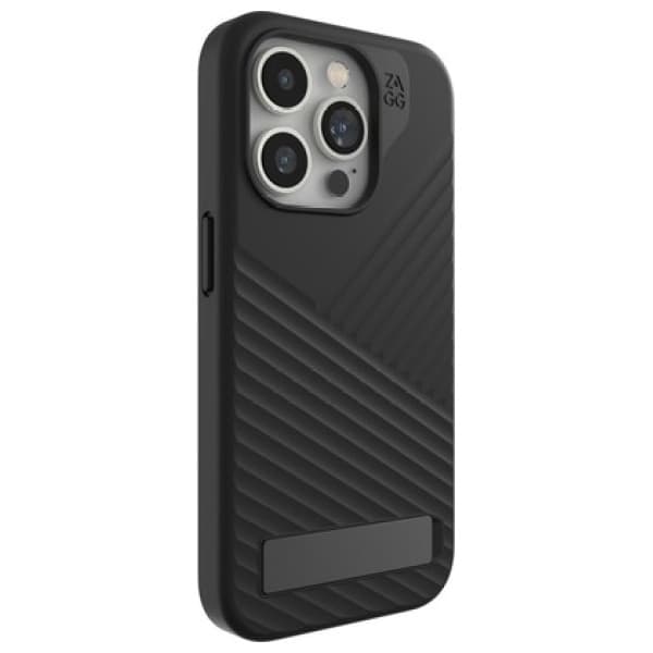 ZAGG Telefontaske til iPhone 15 Pro MagSafe Denali Snap Kickstand - Sort