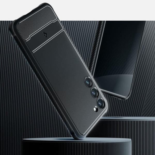 Spigen Galaxy S23 Etui Rugged Armor - Sort