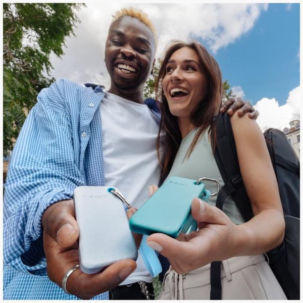 Verbatim Ekstern harddisk Pocket SSD 2TB USB-C 3.2 Gen 2 - Sort/Polarblå