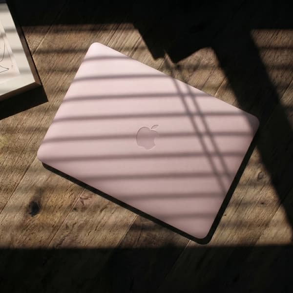 Tech-Protect Fodral För Macbook Neo 13 Soft Shell - Matte Blush