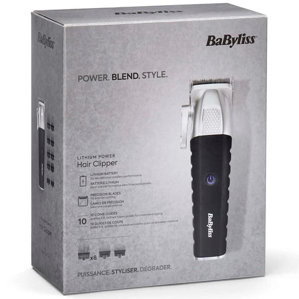 Babyliss Hårklippare Lithium Power E812E