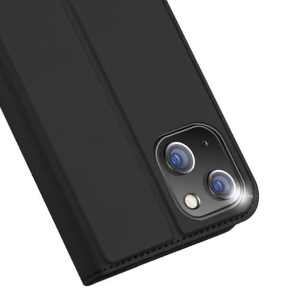 DUX DUCIS Skin Pro iPhone 15 Plus Pung Etui PU Læder - Sort