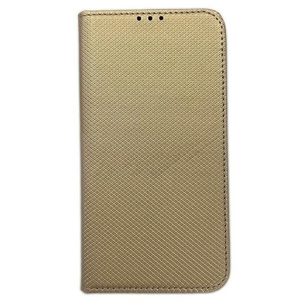 iPhone 14 / 13 Plånboksfodral Smart Magnet - Guld