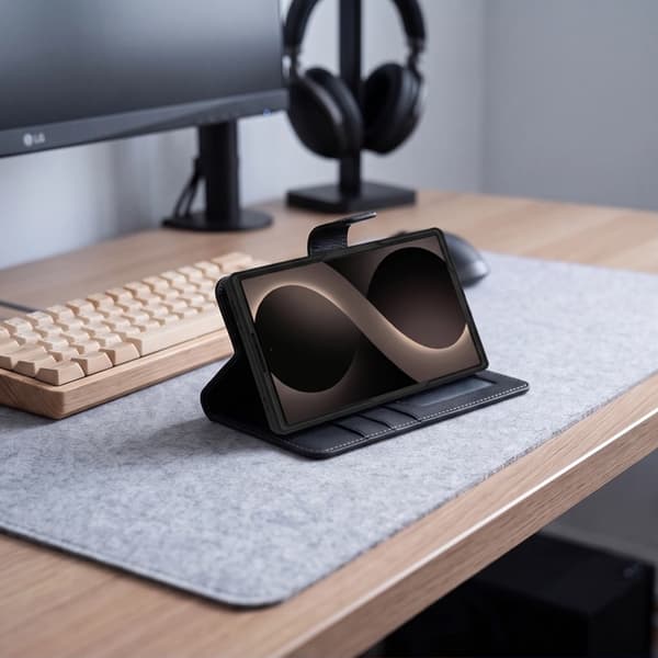 Tech-Protect Plånboksfodral För Galaxy Z Fold 8 - Svart