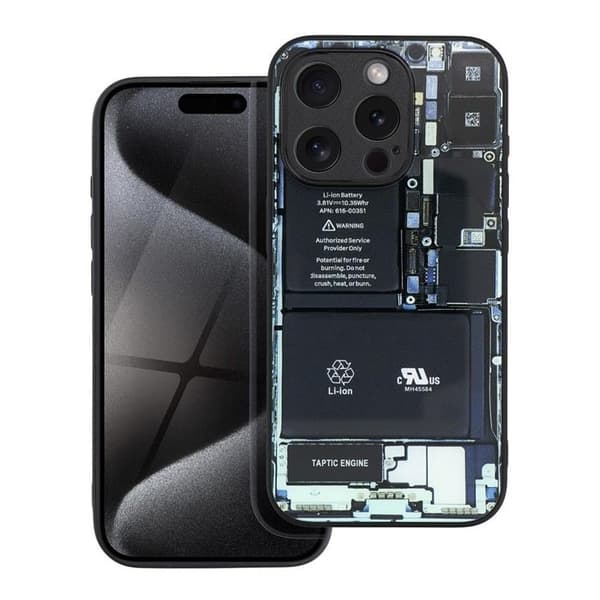 iPhone 12 -puhelinkotelo Tech Pattern 1