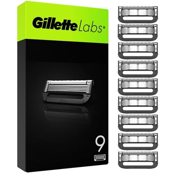 Gillette Rakblad Labs 9kpl