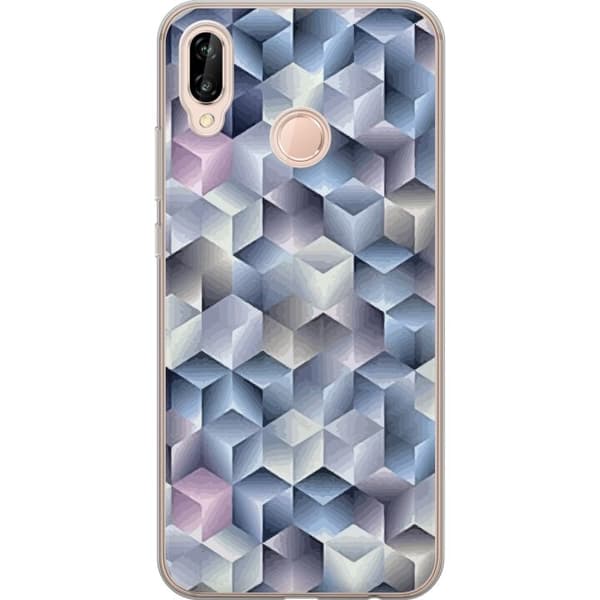 Mobiltelefon etui til Huawei P20 lite med Cyclone