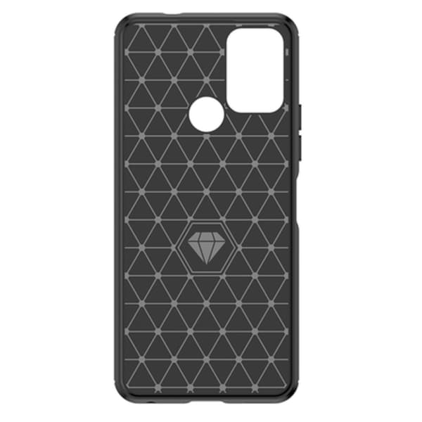 Nokia C22 Mobilskal Carbon silicone - Svart