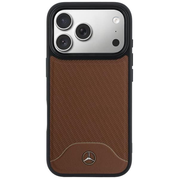 Mercedes Mobilskal För iPhone 17 Pro Max MagSafe Wood Effect - Kamel