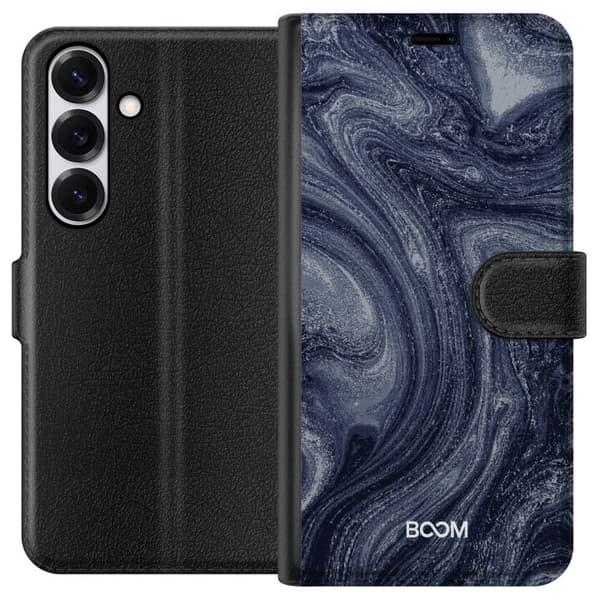 Plånboksfodral till Samsung Galaxy S25 med Midnight Stone