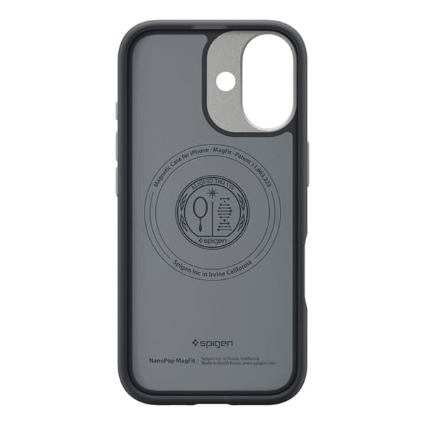 Spigen Telefontaske til iPhone 17 Magsafe Nano Pop - Sort