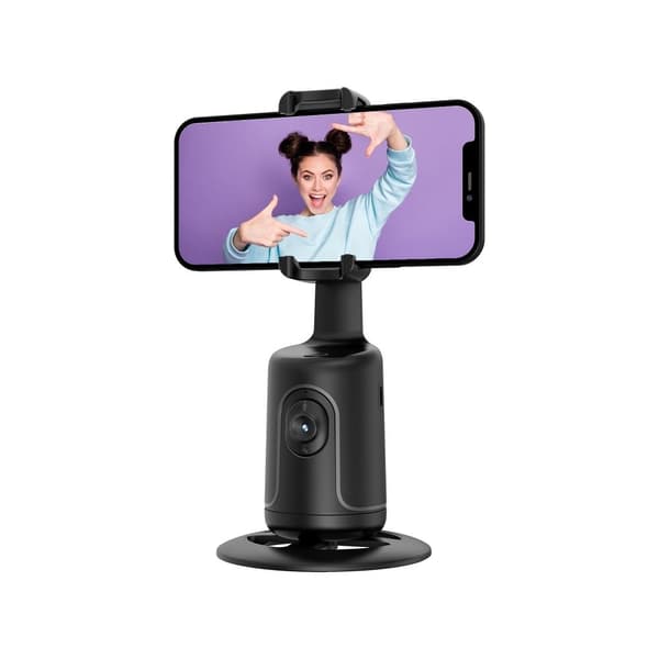 Inteligent selfiestick Stand med face-tracking - Svart