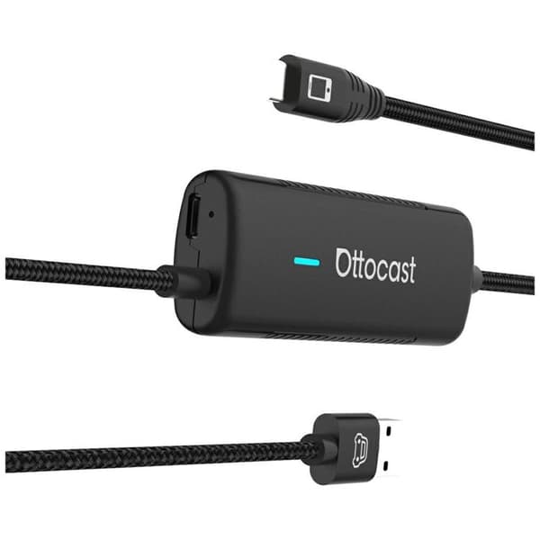 Ottocast Mirror Touch CarPlay Biladapter CA450-T - Sort