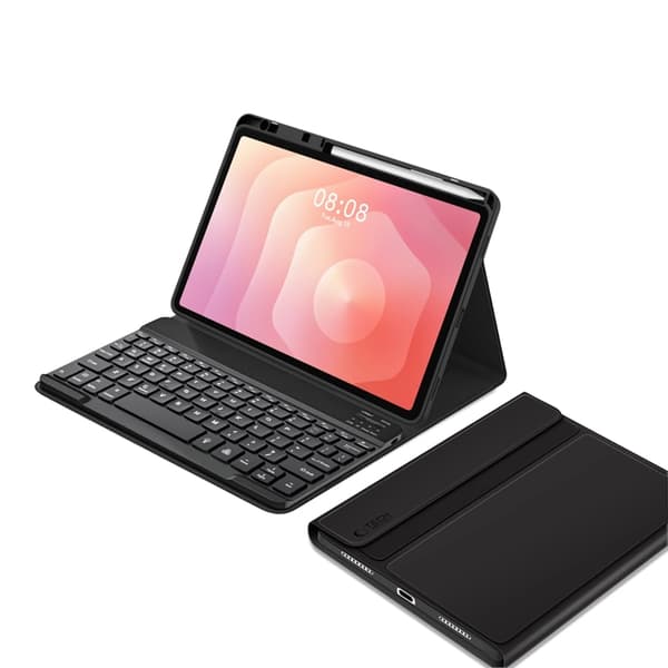 Tech-Protect Galaxy Tab S11 -kotelo näppäimistöllä - Musta