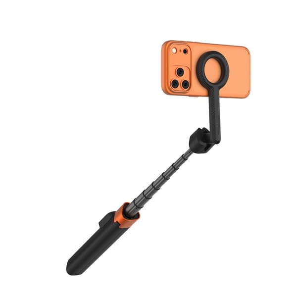 Tech-Protect Magsafe Bluetooth Selfiestick Tripod L10S - Svart/Orange
