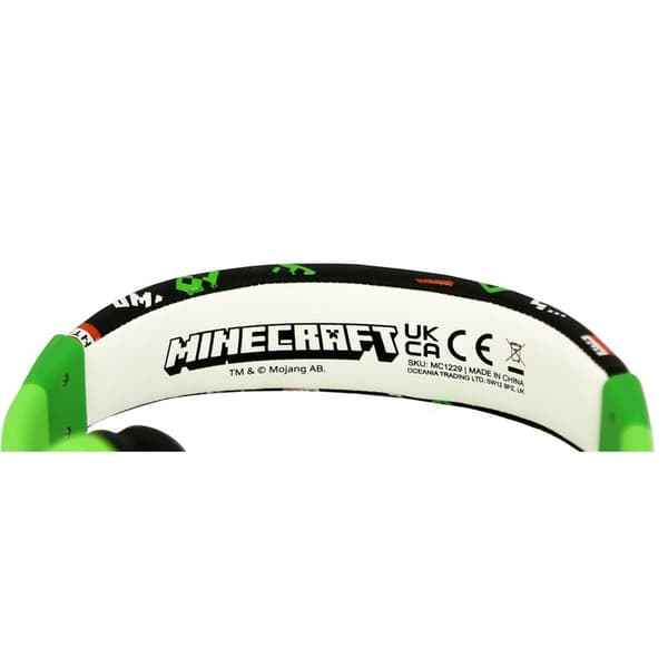 MINECRAFT Hovedtelefoner Minecraft Creeper On-Ear 85dB Kablet