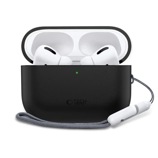 Tech-Protect Apple Airpods Pro 3 Etui Silikone - Sort