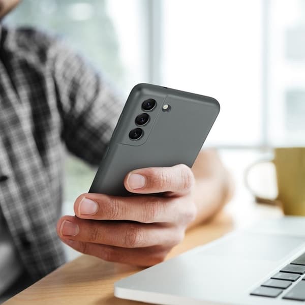 Telefontaske til Galaxy A25 5G Metallic - Grå