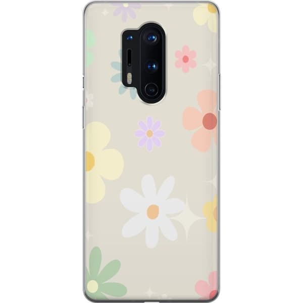 OnePlus 8 Pro-taske med fejede blomster