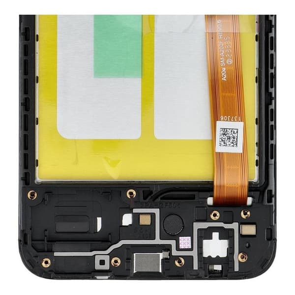 Galaxy A20e Skärm med LCD-display A202F Service Pack